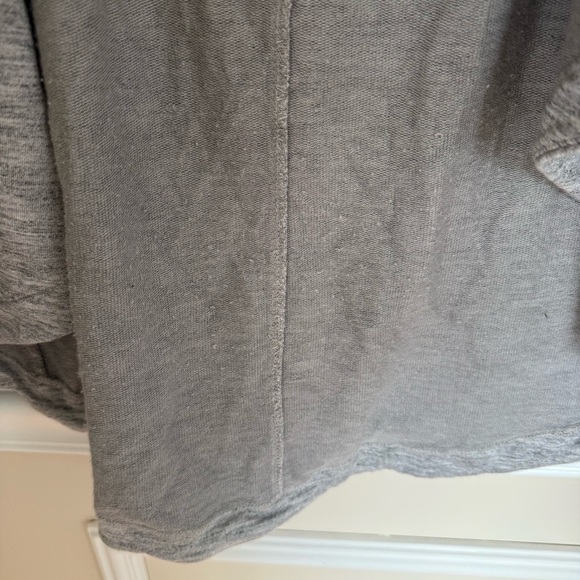 Athleta Heather Gray Nirvana Wear Two Ways Athlesuire Loungewear Cardigan - Picture 6 of 6